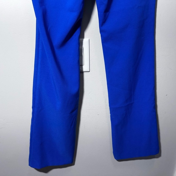 Dynamite Helena Flared Hi Waist Sapphire Blue Pants Size 4 NWT Brand New - Picture 7 of 12